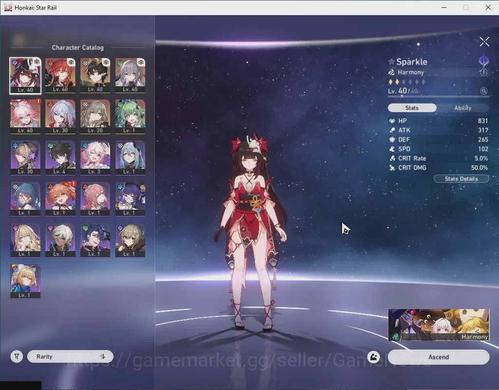Honkai Star Rail Accounts Asia|TL 28|5 Limited| Evanescia,Sparkle,Dan Heng P image 4