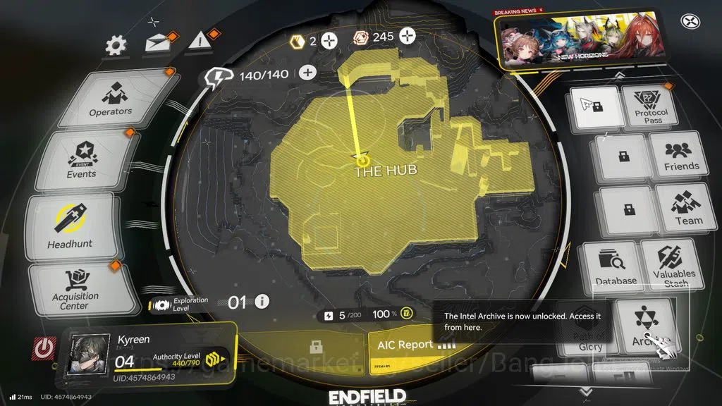 Arknights: Endfield Accounts ASIA | Starter fresh Tangtang, Ardelia, WP 6s 2 mo image 7