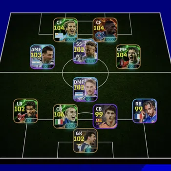 eFootball Accounts Legends & Iconic Players EFOOTBALL DREAM ACCOUNT | BIGTIME OUSMANE DEMBELE,D FORLAND,W ROONEY,F