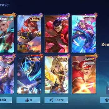 Mobile Legends: Bang Bang Accounts Collector Global|138H 258S|Renowned|Legend Gusion|KOF Paquito|Metro Zero Ixia|Collector