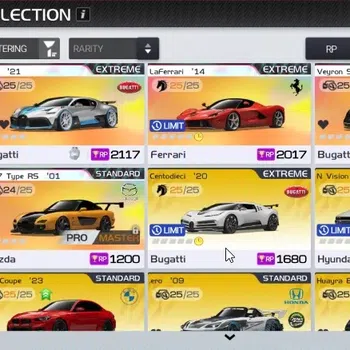Racing Master Accounts SEA|Lvl 26|3 Prime Legend (Divo,Veyron SS & RX-7 Type RS) +50 Etc Cars|142K Gold & 1k Dm|Log