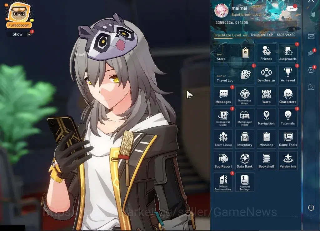 Honkai Star Rail Accounts Others Asia|TL 64|6 Limited|(Evanescia E5 & Himeko:Nova)+Sign|Sparkle,Huohuo,Argenti Etc|Female 1