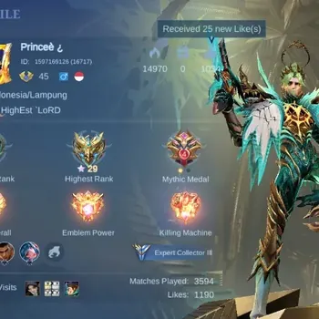 Mobile Legends: Bang Bang Accounts Others Global|136S|Expert|PRIME Granger,SpongeBob,Epic kagura Gatotkaca Harley Grock