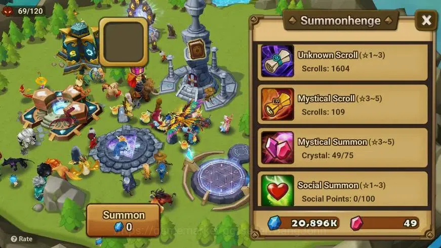 Summoners War: Sky Arena Accounts GLOBAL | NB 5 TESHAR,Starter Gacha 115 12Y+160 11Y image 5