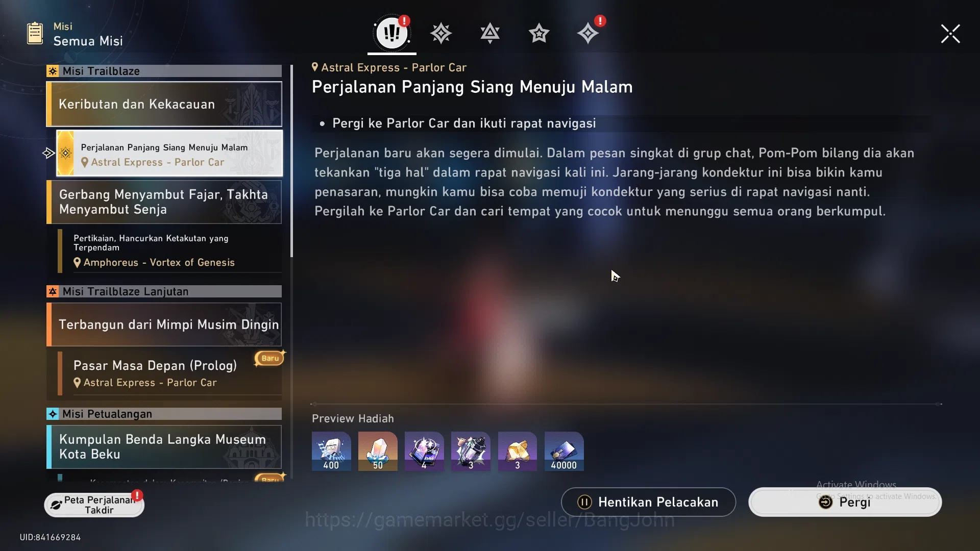 Honkai Star Rail Accounts ASIA|TL 46|6 limit|Yao Guang,Sparkle,DanHeng PT,Ru image 12