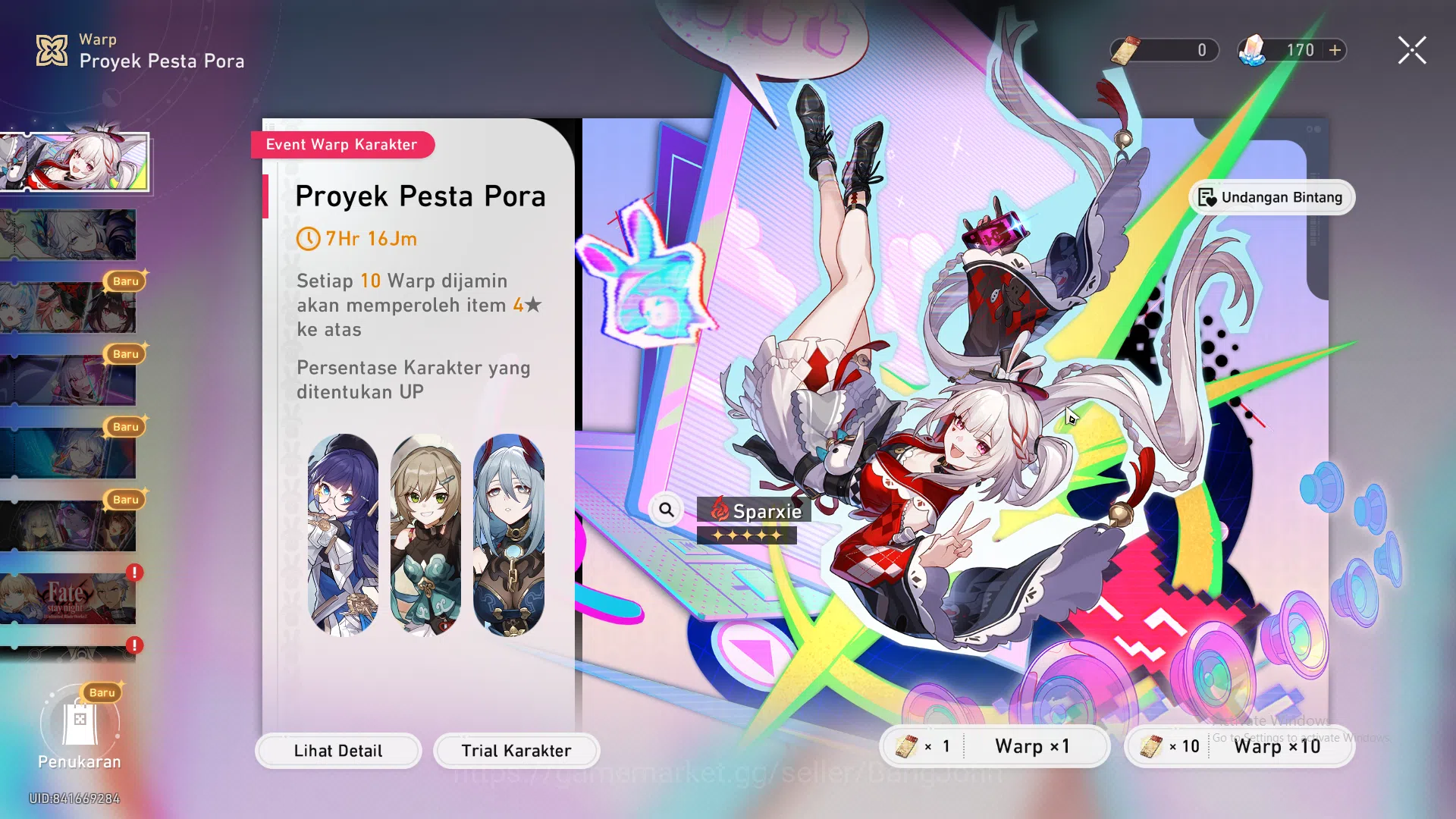 Honkai Star Rail Accounts ASIA|TL 46|6 limit|Yao Guang,Sparkle,DanHeng PT,Ru image 15