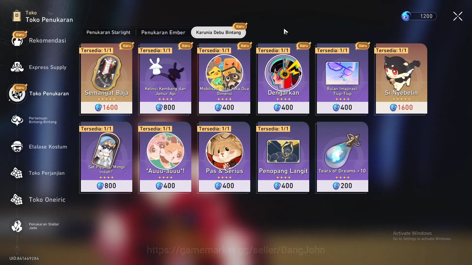 Honkai Star Rail Accounts ASIA|TL 46|6 limit|Yao Guang,Sparkle,DanHeng PT,Ru image 18