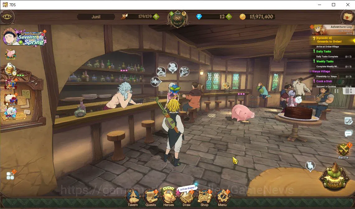 The Seven Deadly Sins: Grand Cross Accounts Global | 1,1 M CC | Chapter 4 | 1 LR+ 4 UR | Helbr image 16