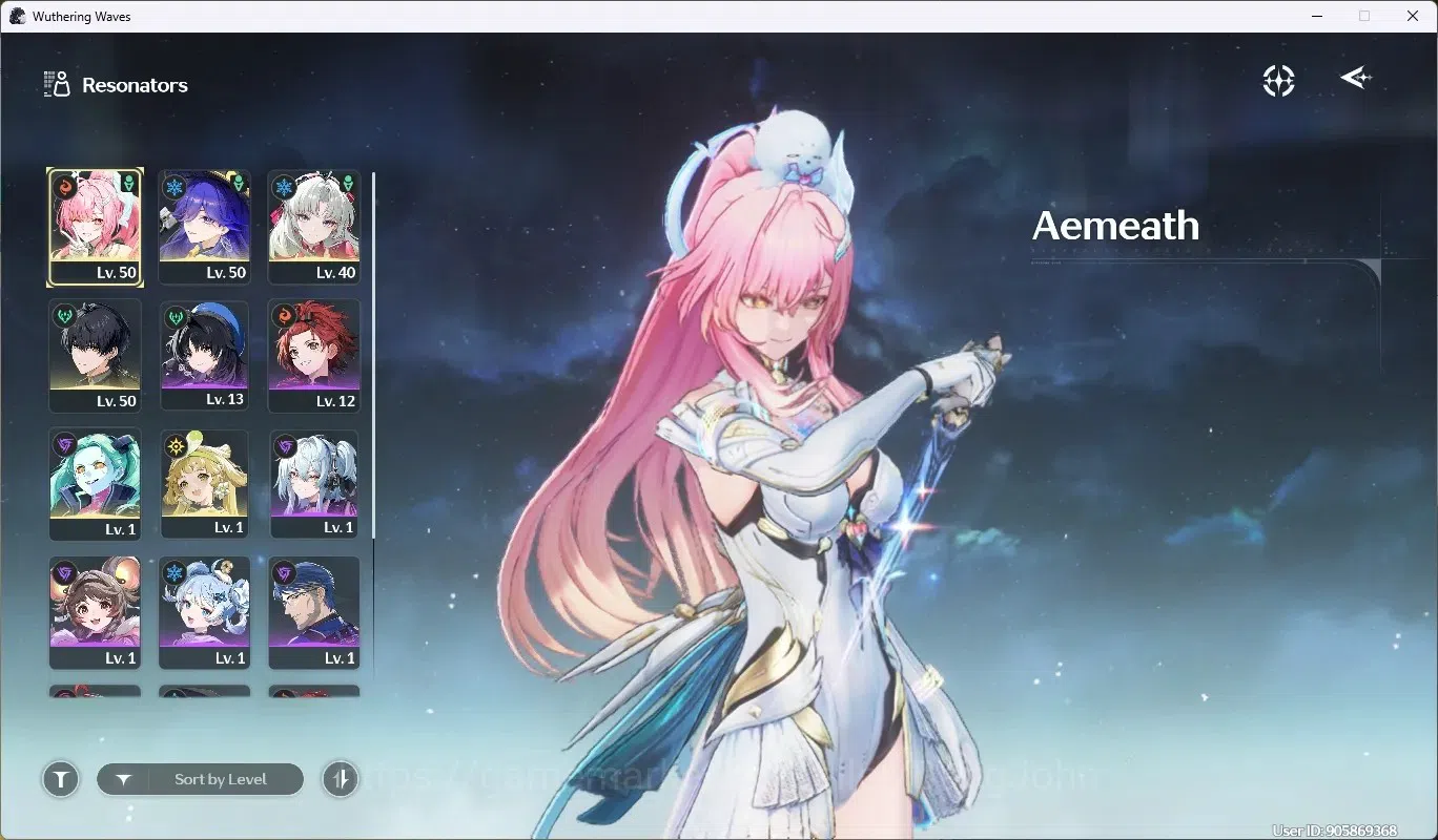 Wuthering Waves Accounts Others SEA|UL 35 | Rank 4 | 4 Char Limited Aemeath, Lucilla, Carlotta, Rebecca | 5563 Astrite | Mc 2