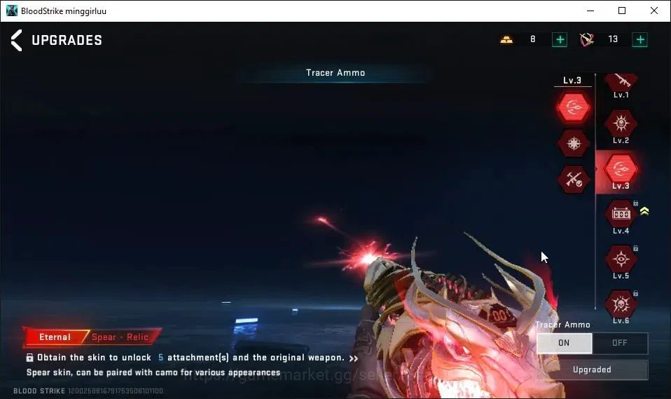 Blood Strike Accounts ASIA|3 ETERNAL[Spear Lv3,Uzi Lv3,DEagle]|29 ULTRA[ image 19