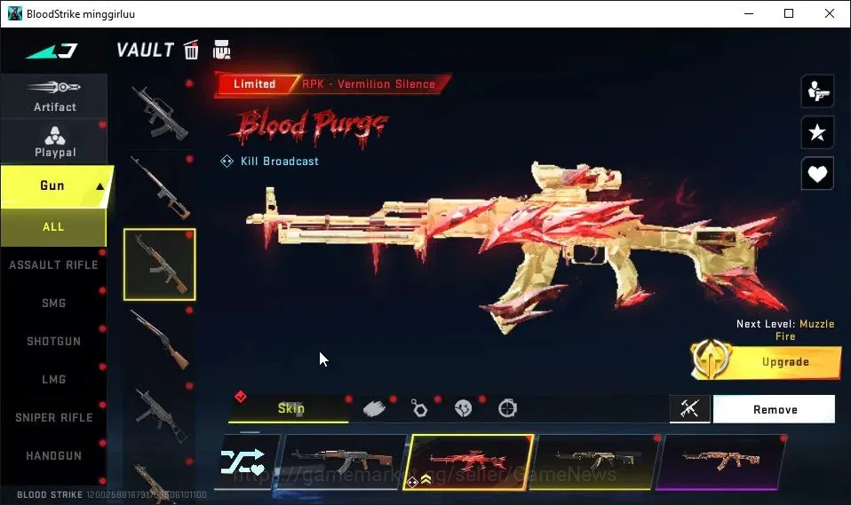 Blood Strike Accounts ASIA|3 ETERNAL[Spear Lv3,Uzi Lv3,DEagle]|29 ULTRA[ image 20
