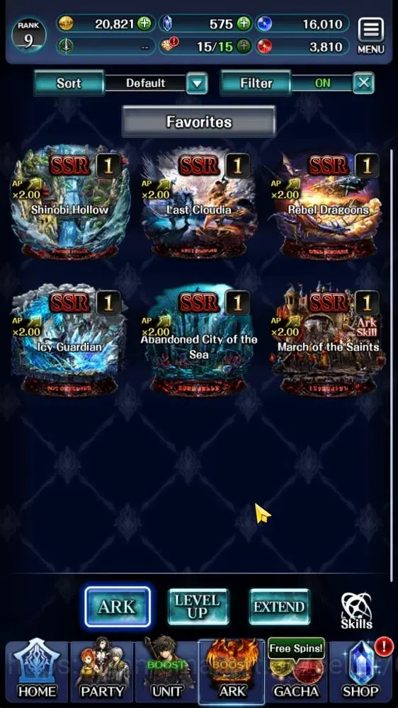 Last Cloudia Accounts GLOBAL|Rank 9|Collab Brave Frontier (Goddess Tilit image 2