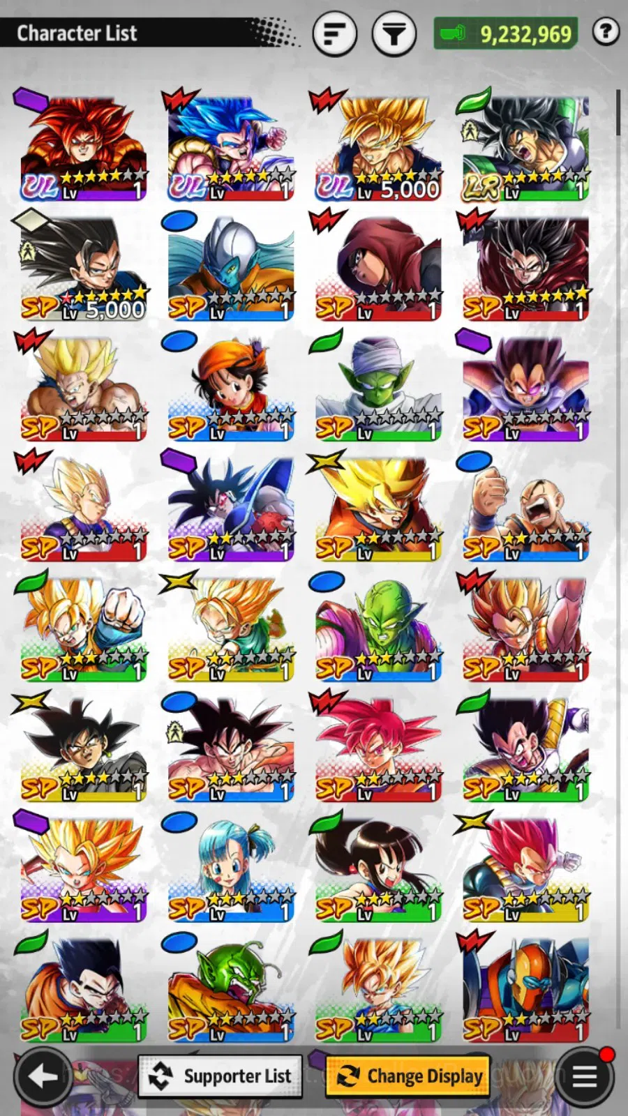 Dragon Ball Legends Accounts Android | Lv 146|9.2M Total Power|1 LR|3 UL|LR Bro image 12