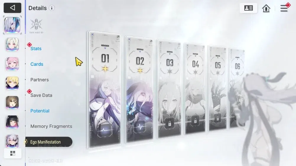 Chaos Zero Nightmare Accounts ASIA Lv 48|8 SSR [(Haidemarie,Diana,Tiphera)+ Sign image 13