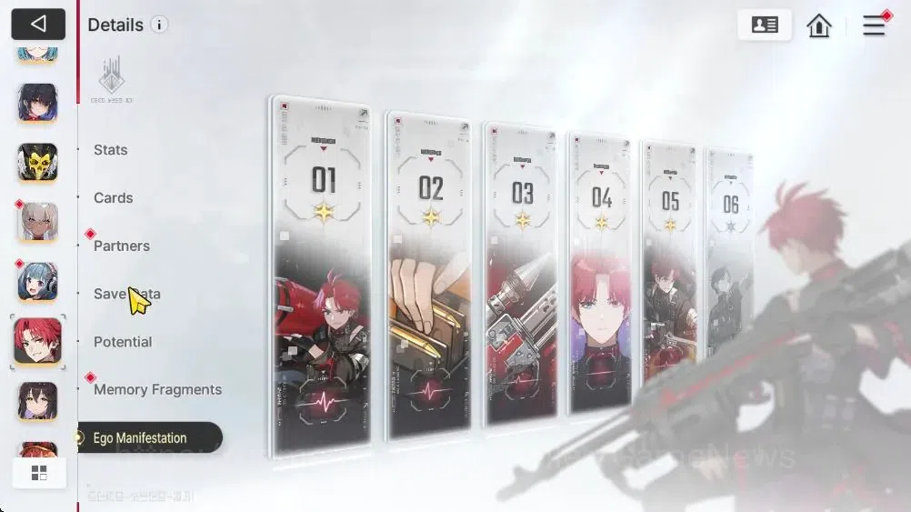 Chaos Zero Nightmare Accounts ASIA Lv 48|8 SSR [(Haidemarie,Diana,Tiphera)+ Sign image 18