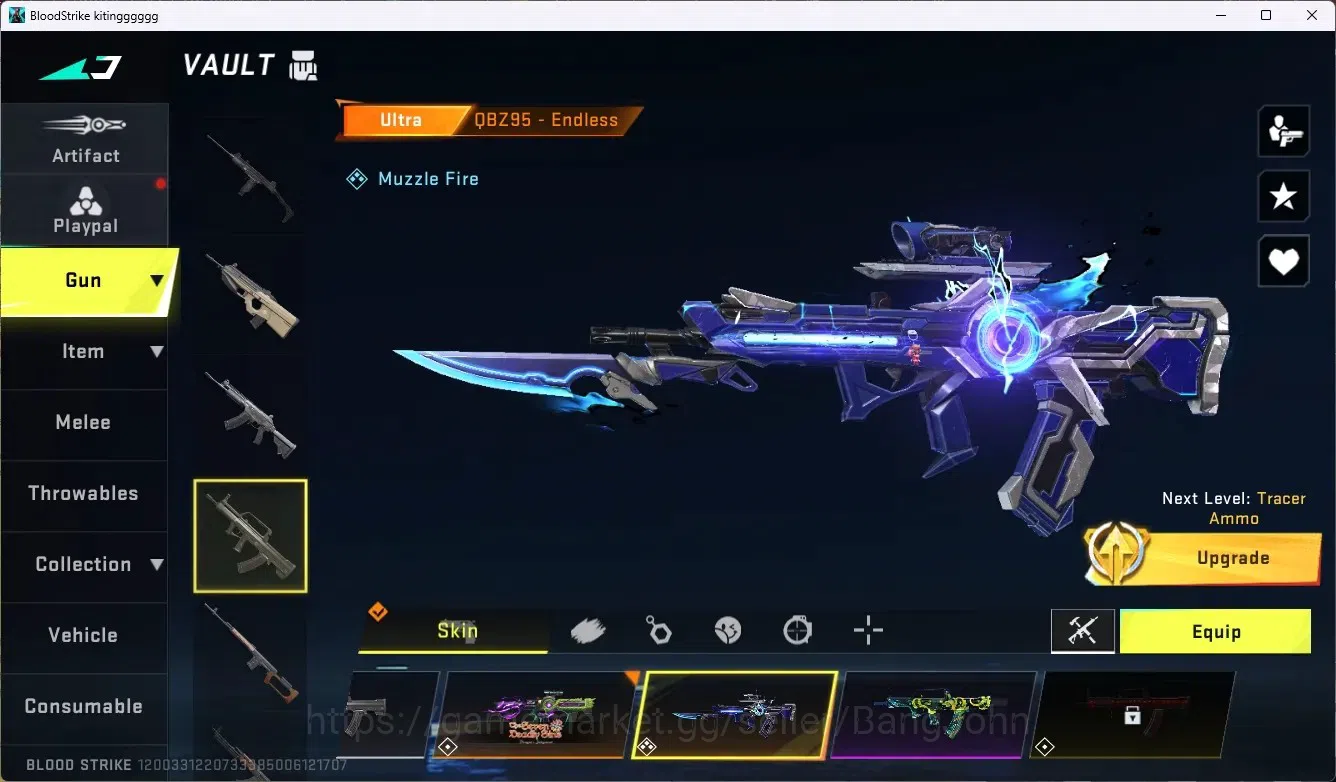 Blood Strike Accounts ASIA |1 ETERNAL:Desert Eagle-Scorpius | 4 COLLAB G image 13