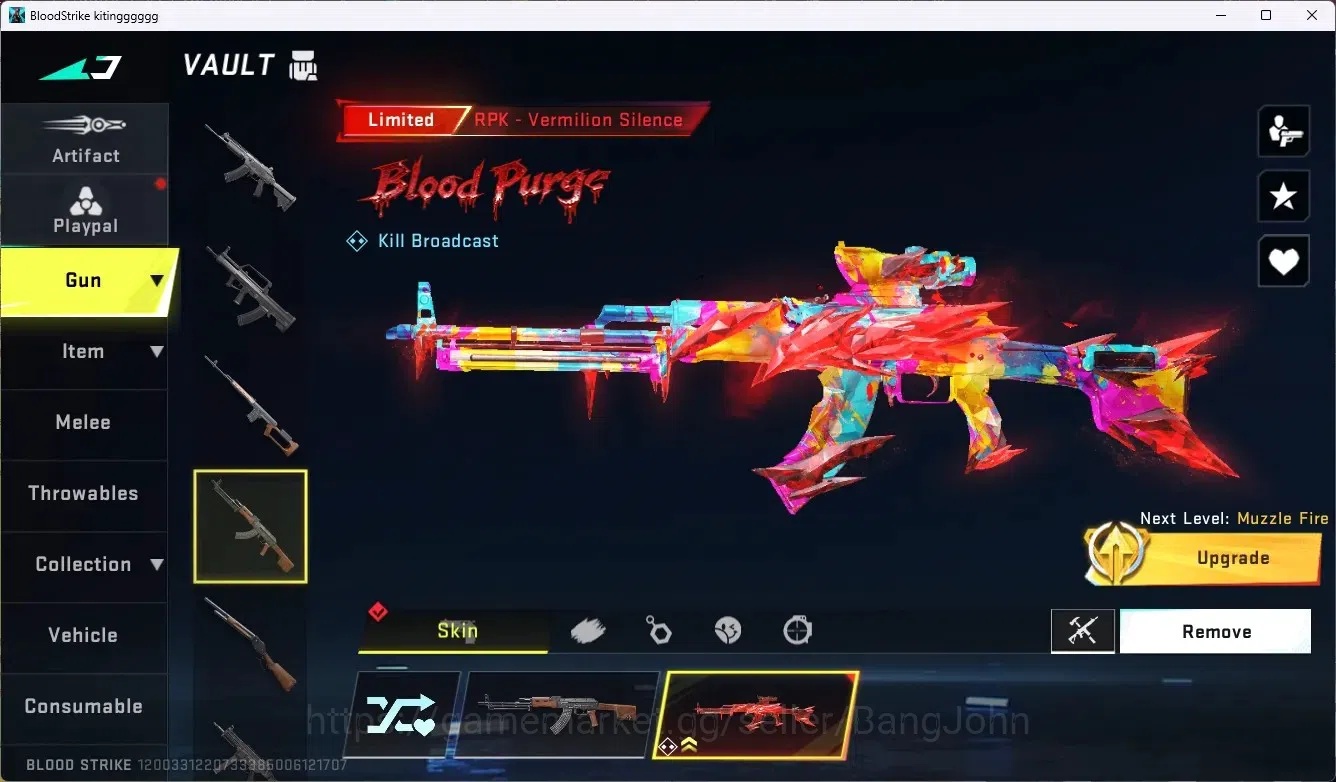 Blood Strike Accounts ASIA |1 ETERNAL:Desert Eagle-Scorpius | 4 COLLAB G image 14