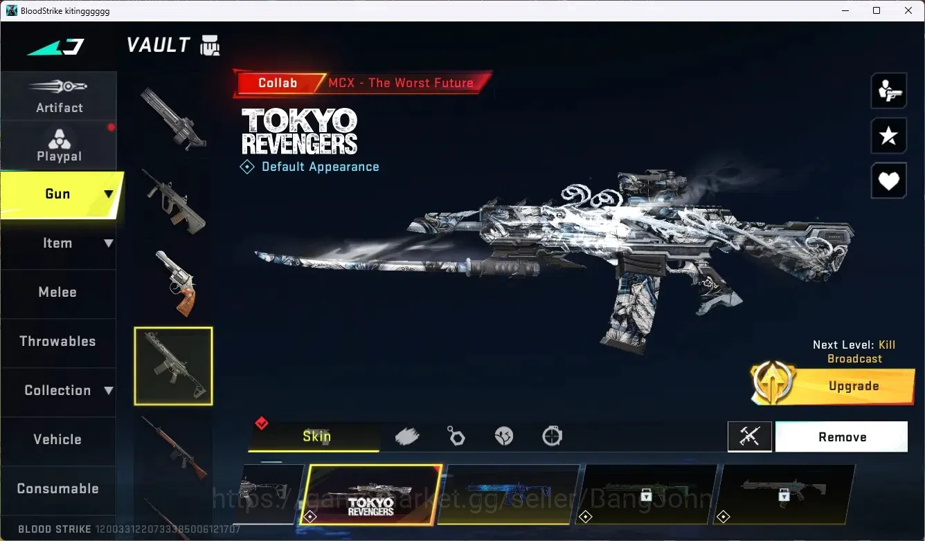 Blood Strike Accounts ASIA |1 ETERNAL:Desert Eagle-Scorpius | 4 COLLAB G image 9