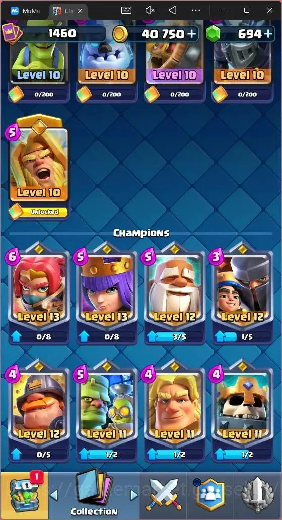 Clash Royale Accounts Mobile |CL 1460|KTL 15|Trophy 11998|Card 121|2 Max image 13
