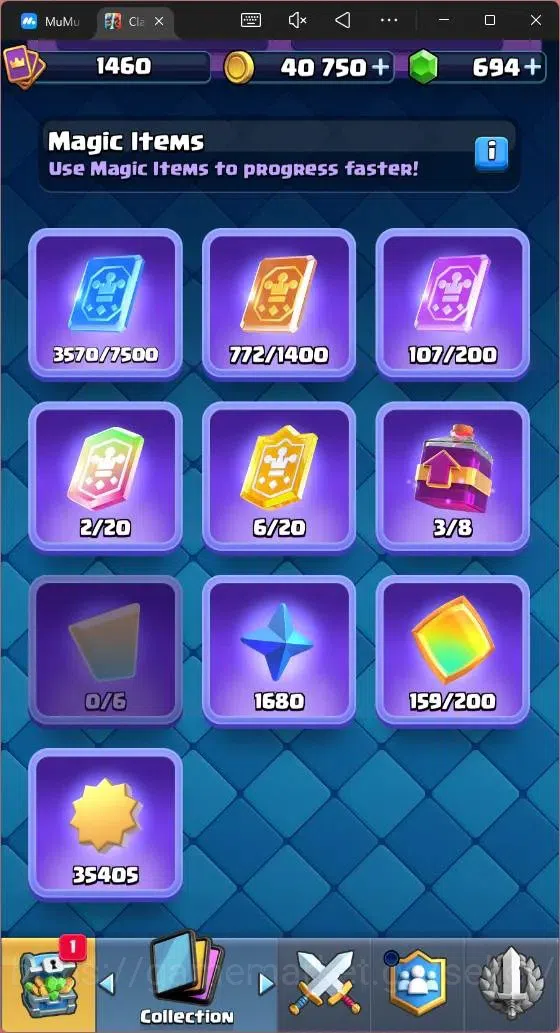 Clash Royale Accounts Mobile |CL 1460|KTL 15|Trophy 11998|Card 121|2 Max image 15