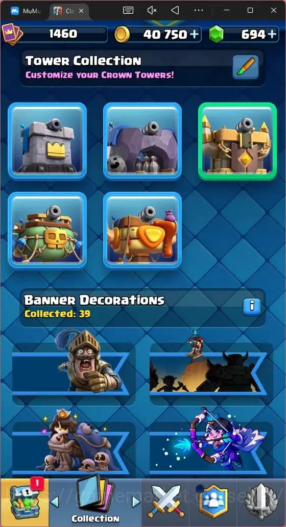 Clash Royale Accounts Mobile |CL 1460|KTL 15|Trophy 11998|Card 121|2 Max image 17