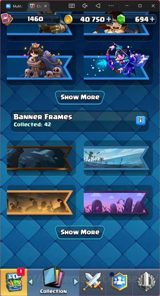 Clash Royale Accounts Mobile |CL 1460|KTL 15|Trophy 11998|Card 121|2 Max image 18