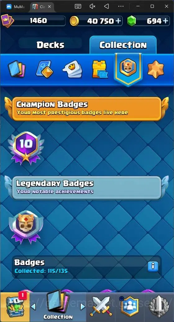 Clash Royale Accounts Mobile |CL 1460|KTL 15|Trophy 11998|Card 121|2 Max image 19