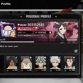 BLEACH: Soul Resonance Accounts NuverseSEA|LV 71|7 SSR [AizenB6,UraharaB3,Yoruichi image 1