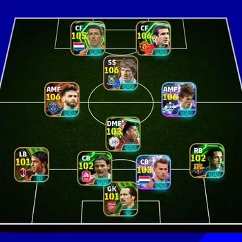 eFootball Accounts Legends & Iconic Players Android | 3230 Strength  Cantona 106 • Sneijder 106 • Kaká 106 • van Nistelrooy