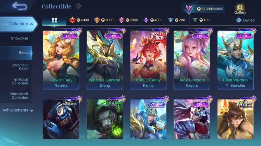 Mobile Legends: Bang Bang Accounts Global|Hero132|Skin231|Renowned|Collector Alucard| image 10