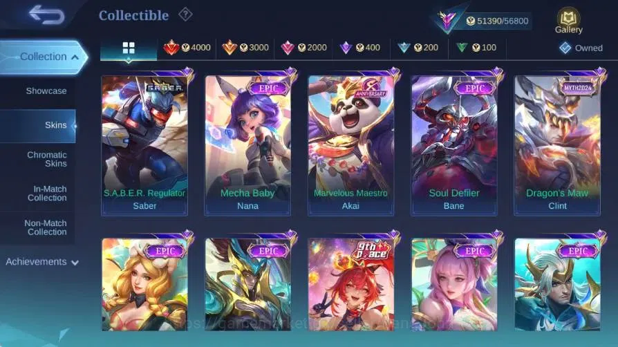 Mobile Legends: Bang Bang Accounts Global|Hero132|Skin231|Renowned|Collector Alucard| image 11