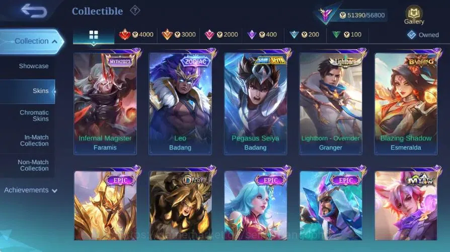 Mobile Legends: Bang Bang Accounts Global|Hero132|Skin231|Renowned|Collector Alucard| image 6