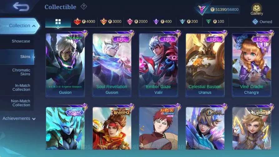 Mobile Legends: Bang Bang Accounts Global|Hero132|Skin231|Renowned|Collector Alucard| image 8