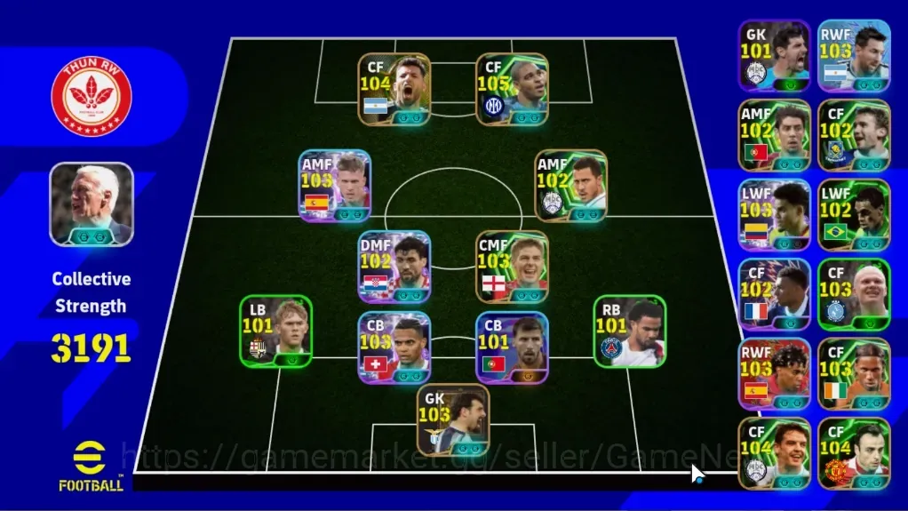 eFootball Accounts Legends & Iconic Players Android|11 Epic Adriano,Didier Drogba,Fernando Morientes,Dimitar Berbatov,Sergio 1