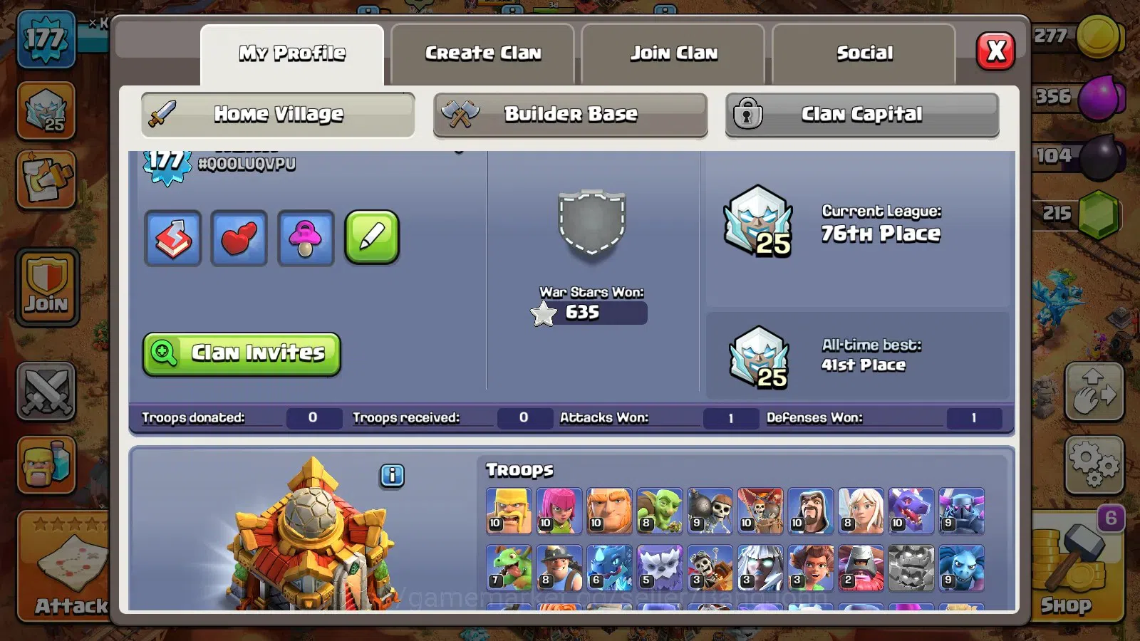 Clash of Clans Accounts Global | TH16-BH9|LVL 177|HH10|BK71,AQ77,MP60,GW41 image 16