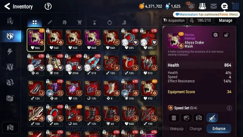 Epic Seven Accounts GLOBAL Unverif|11 ML(Monarch of the Sword Iseria,B image 14