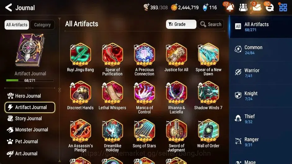 Epic Seven Accounts Global | 12 ML(Straze,Salome,Genesis Ras,New Moon  image 16