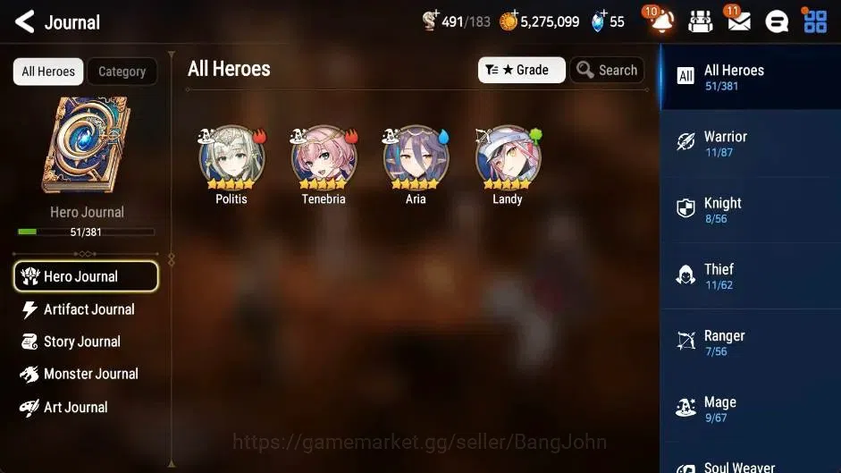 Epic Seven Accounts Global | Starter|2 ML(Rhianna & Luciella,SBAramint image 5