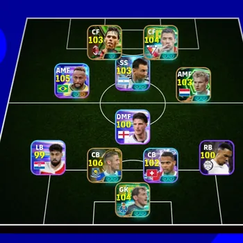 eFootball Accounts Legends & Iconic Players COLECTIVE 3171+ | NEW NEYMAR JR x G CAHLIL x VAN BASTEN x D BERGKAMP,READY TO