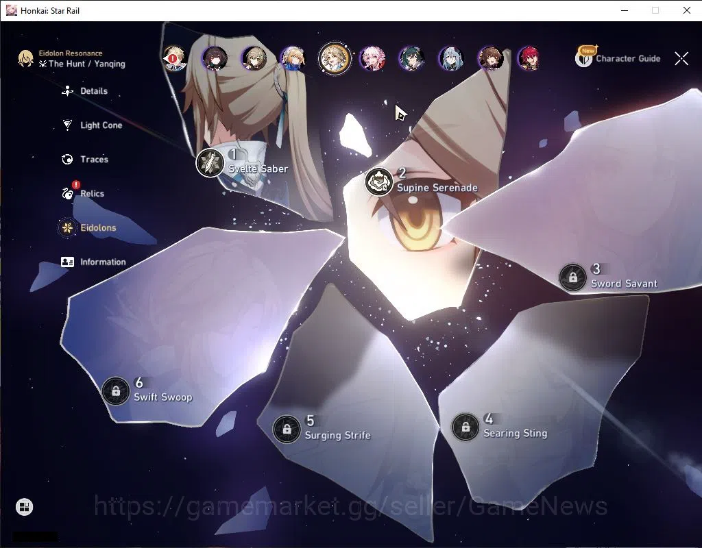 Honkai Star Rail Accounts Asia|TL 70|18 Limited|[Phainon,Tribbie,Topaz,Arche image 11