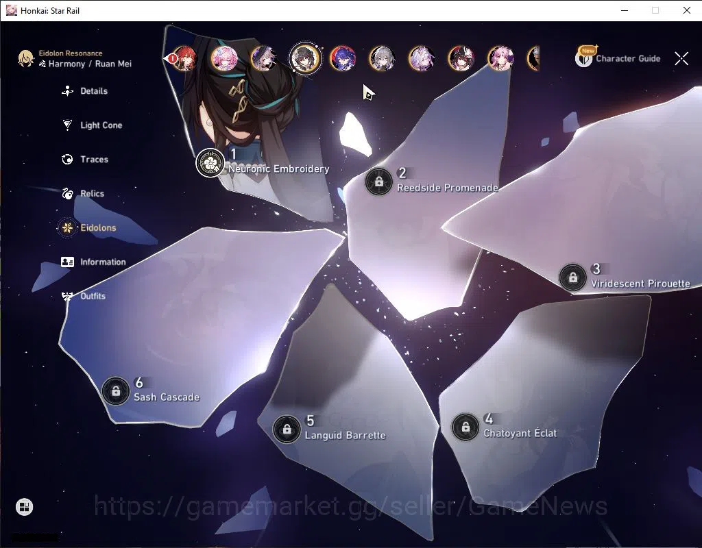 Honkai Star Rail Accounts Asia|TL 70|18 Limited|[Phainon,Tribbie,Topaz,Arche image 8