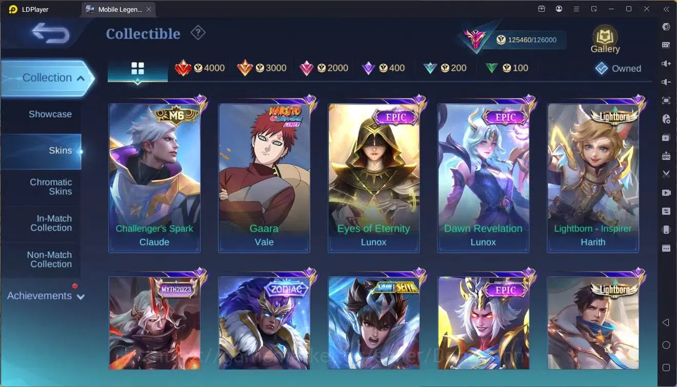 Mobile Legends: Bang Bang Accounts Collector Global|Hero 133|Skin 408|Exalted|Legend Johnson|HxH Julian|KOF Chou|TFM 20