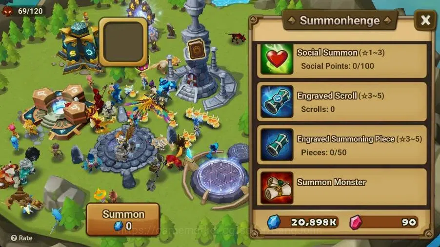 Summoners War: Sky Arena Accounts Starter GLOBAL | NB 5 TESHAR,Starter Gacha 115 12Y+160 11Y Scrool, 3 Legendary All 6