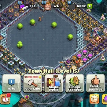 Clash of Clans Accounts High-End COC LV 165|TH 15|HH 9|BK 85,AQ 90,GW 56,MP 51,RC 40,DD 10|BM 23,BC 28|CR Lv 1278|Trophy