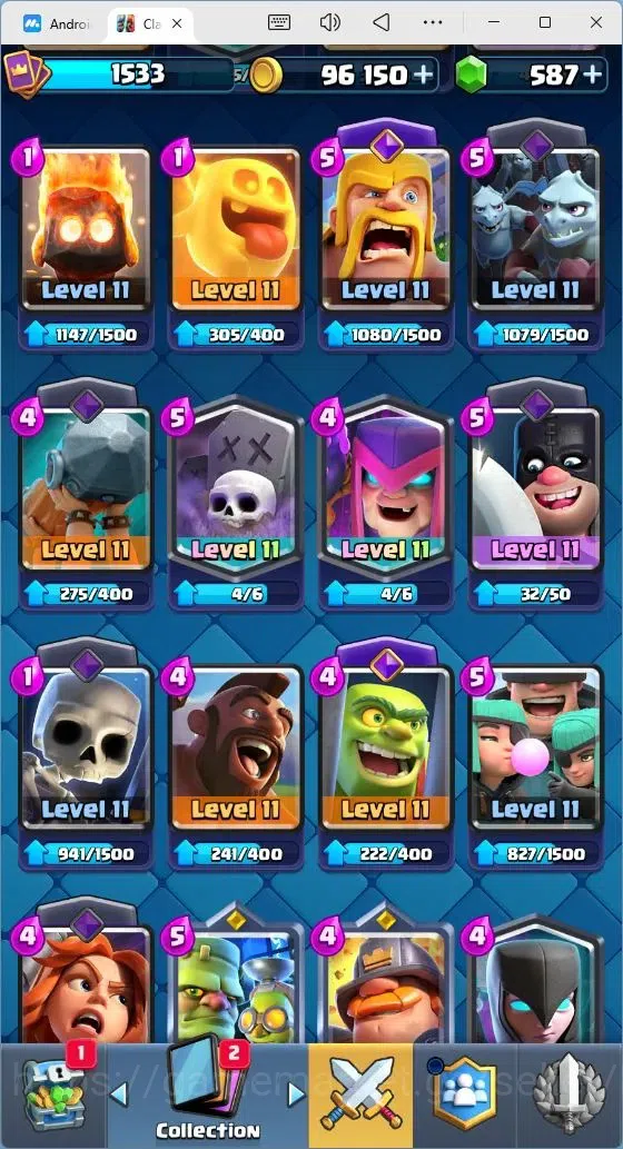 Clash Royale Accounts Mobile |Trophy 9988|1 Max Card Level|12 EVO Cards| image 10