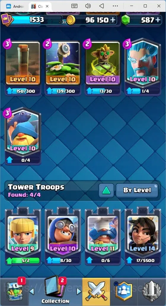 Clash Royale Accounts Mobile |Trophy 9988|1 Max Card Level|12 EVO Cards| image 13