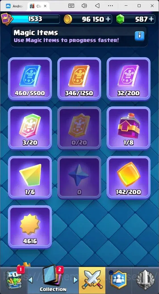 Clash Royale Accounts Mobile |Trophy 9988|1 Max Card Level|12 EVO Cards| image 15