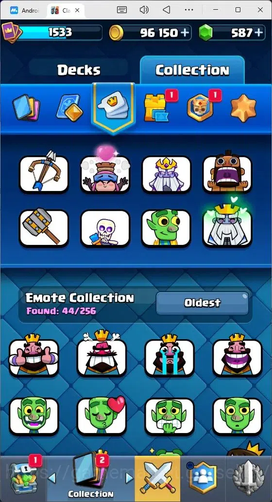 Clash Royale Accounts Mobile |Trophy 9988|1 Max Card Level|12 EVO Cards| image 16