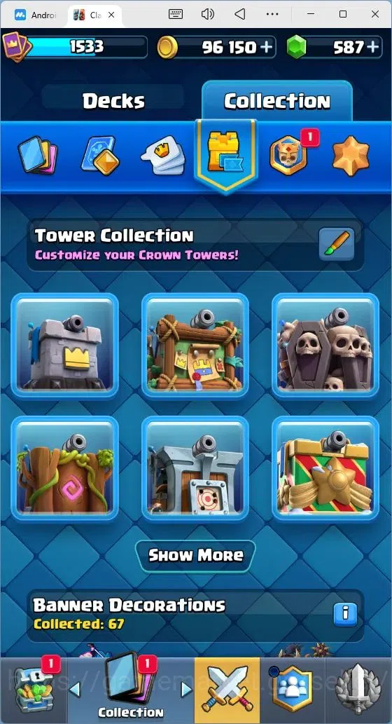 Clash Royale Accounts Mobile |Trophy 9988|1 Max Card Level|12 EVO Cards| image 17