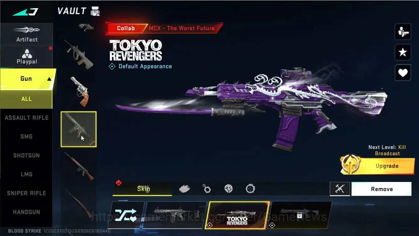 Blood Strike Accounts ASIA|EVO M1887-Destroyer Lv3|Collab TokRev [JACK-T image 12